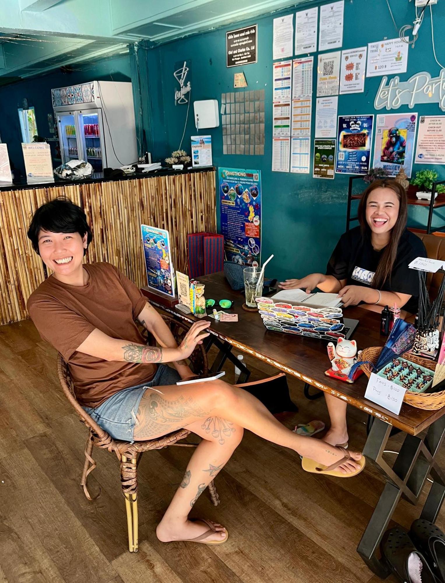 Tiki Tribe Bar & Hostel Ko Tao Exterior foto